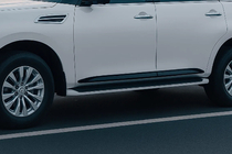 Infiniti QX80 2013–2024 Dørlister (4 stk., sorte) foto 1