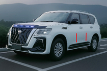 Infiniti QX80 2013–2024 Dørlister (4 stk., sorte) foto 6