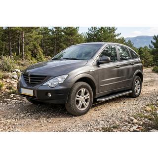 Maydos V1 sidetrin (2 stk., aluminium ↗ rustfrit stål) SsangYong Action 2005–2018 foto 1