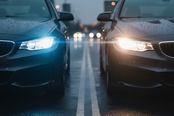 Hvilke forlygter lyser bedst: xenon eller LED?