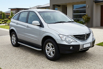 SsangYong Action 2005–2018 Sidetrin Tayga Grey (2 stk., aluminium) foto 1