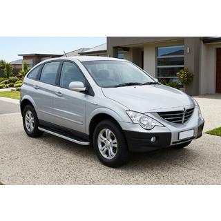 Sidetrin Tayga Grey (2 stk., aluminium) SsangYong Action 2005–2018 foto 1