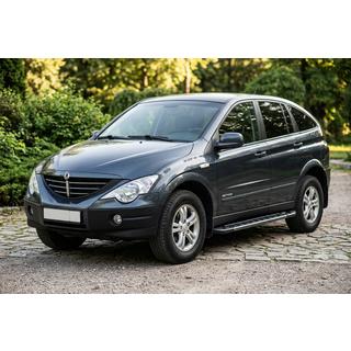 RedLine Black side trinbrætter (2 stk., aluminium) SsangYong Action 2005–2018 foto 1