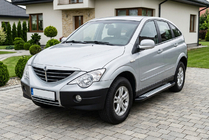SsangYong Action 2005–2018 Sidetrin Allmond Grey (2 stk., aluminium) foto 1