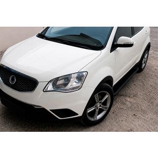 Allmond Black sidetrin (2 stk., aluminium) foto 1