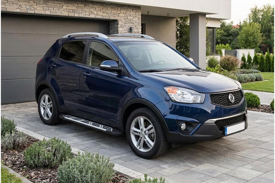 SsangYong Korando 2010–2019 Sunrise sidetrin (2 stk., aluminium) Image