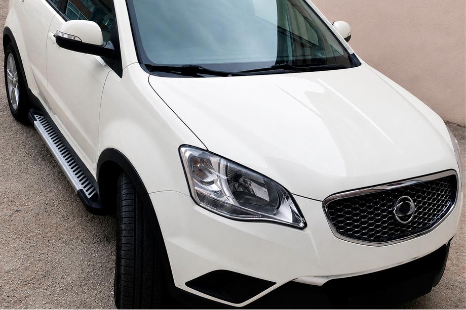 SsangYong Korando 2010–2019 Sidetrin Line (2 stk., aluminium) Image