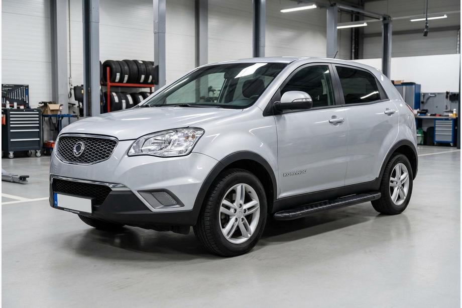 SsangYong Korando 2010–2019 Sidetrin Bosphorus Black (2 stk., aluminium) Image