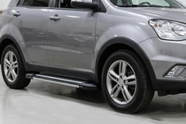 SsangYong Korando 2010–2019 Sidetrin Rainbow (2 stk., aluminium) foto 1