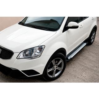 Sidetrin Allmond Grey (2 stk., aluminium) foto 1