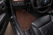 BMW 7-serie E65/66 2001–2008 EVA-bilmåtter (til E66, brun) foto 1
