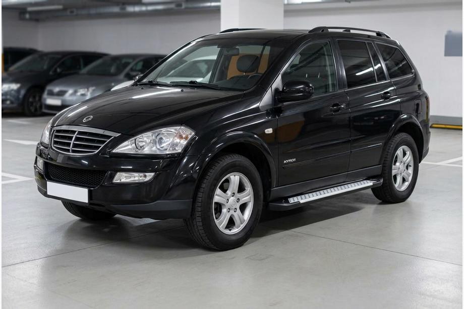 SsangYong Kyron 2005–2014 Sidetrin Allmond Grey (2 stk., aluminium) Image