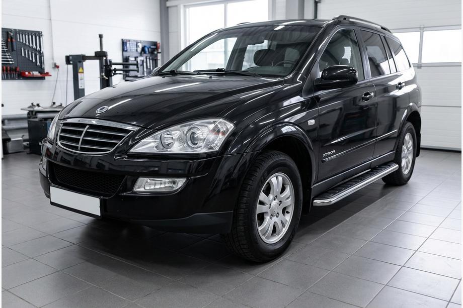 SsangYong Kyron 2005–2014 Maydos V1 sidetrin (2 stk., aluminium ↗ rustfrit stål) Image