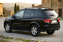 SsangYong Kyron 2005–2014 Sidetrin Bosphorus Black (2 stk., aluminium) foto 1
