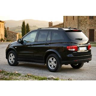 Sidetrin Bosphorus Black (2 stk., aluminium)
