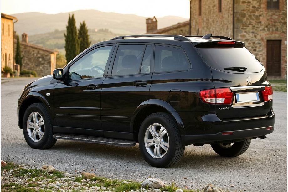 SsangYong Kyron 2005–2014 Sidetrin Bosphorus Black (2 stk., aluminium) Image