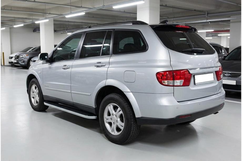 SsangYong Kyron 2005–2014 Sidetrin Tayga Grey (2 stk., aluminium) Image