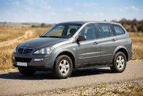 SsangYong Kyron 2005–2014 RedLine Black side trinbrætter (2 stk., aluminium) foto 1
