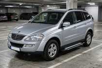 SsangYong Kyron 2005–2014 Sidetrin Rainbow (2 stk., aluminium) foto 1