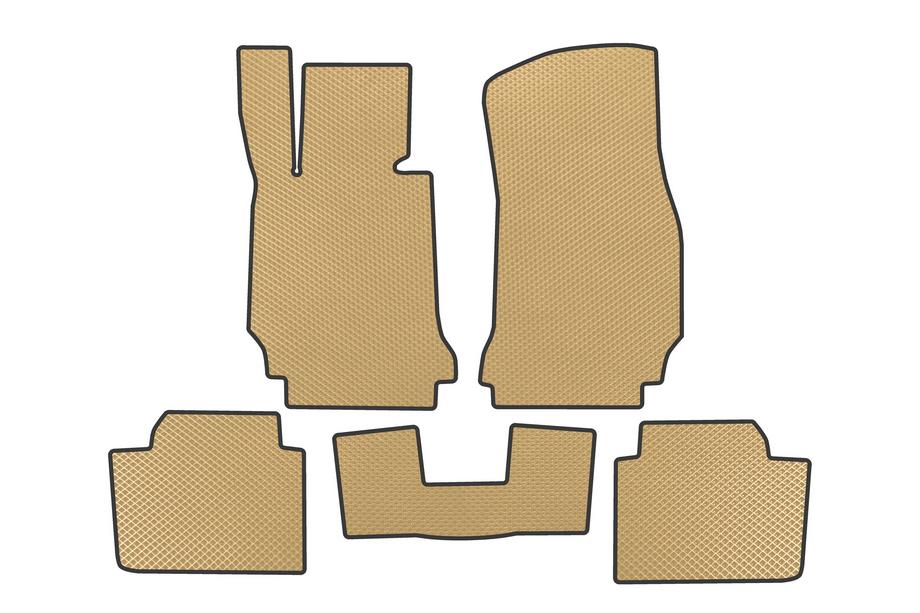 BMW 4-serie F32/F33/F36 2012–2020 EVA bilmåtter (til F36, beige) Image
