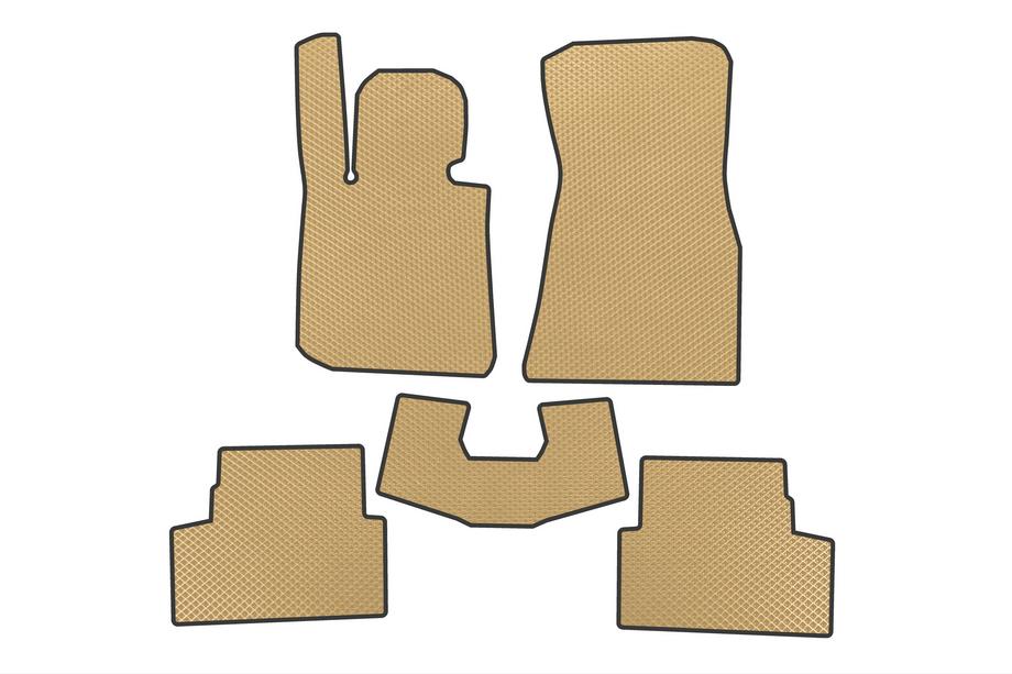 BMW 4-serie G22/23/26 2020– EVA bilmåtter (til i4 G26, beige) Image