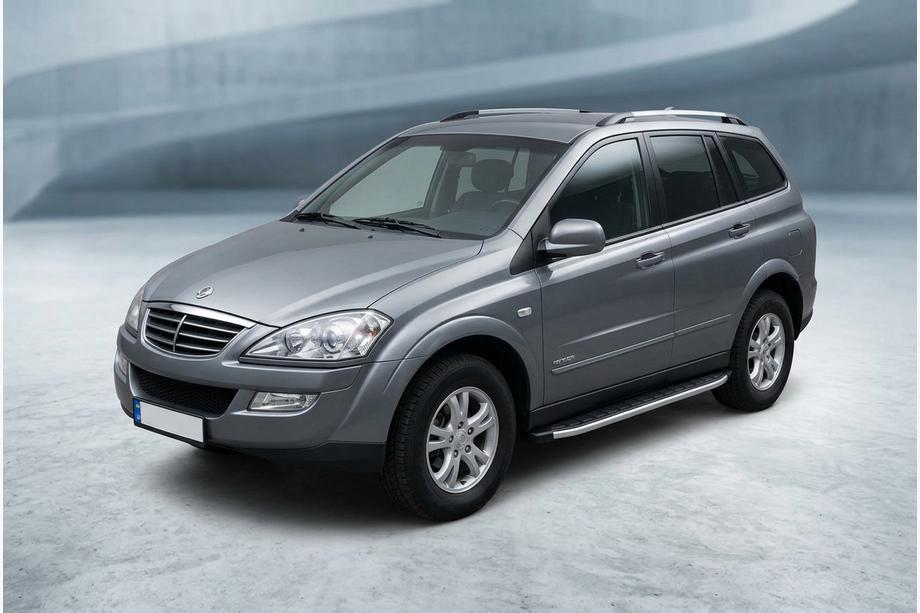 SsangYong Kyron 2005–2014 Sidetrin Fullmond (2 stk., aluminium) Image