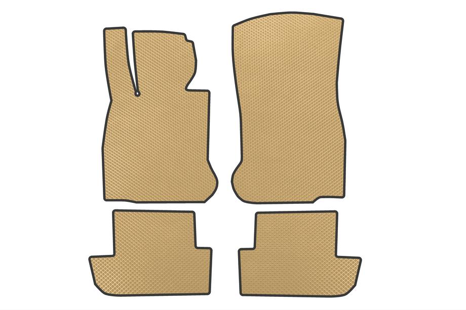 BMW 6-serie F12/F13/F06 2011–2018 EVA måttesæt (Til F12/13, Beige) Image