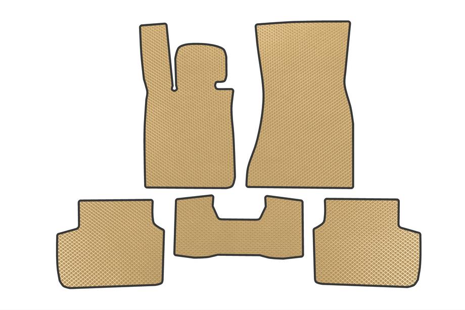 BMW 7-serie G11/G12 2015–2022 EVA-bilmåtter (til G11, beige) Image
