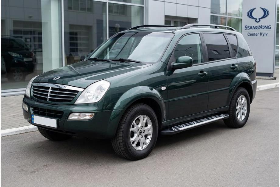 SsangYong Rexton I 2001–2017 Sunrise sidetrin (2 stk., aluminium) Image