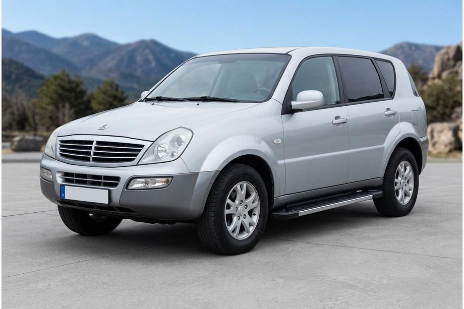 SsangYong Rexton I 2001–2017 RedLine V1 sidestrin (2 stk., aluminium) Image