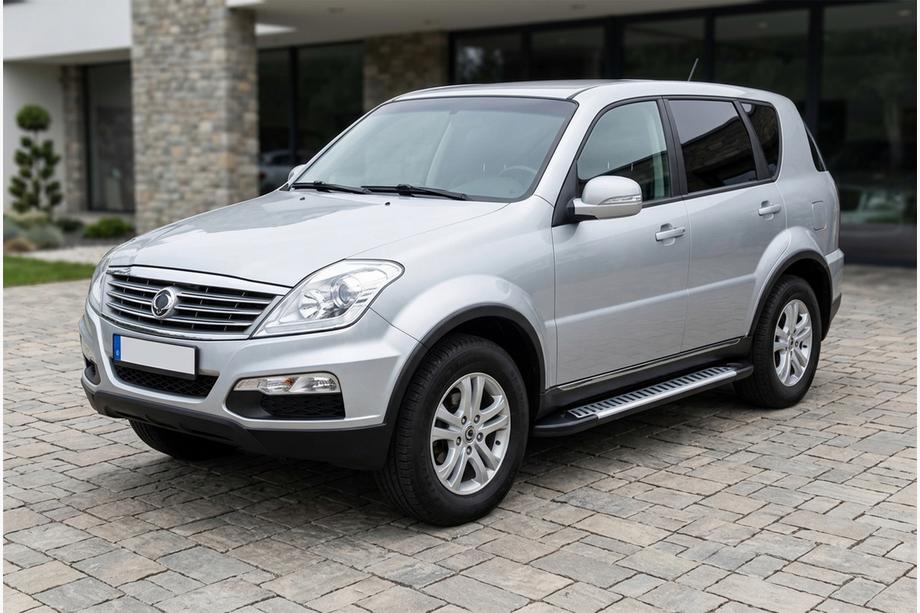 SsangYong Rexton I 2001–2017 Sidetrin Line (2 stk., aluminium) Image
