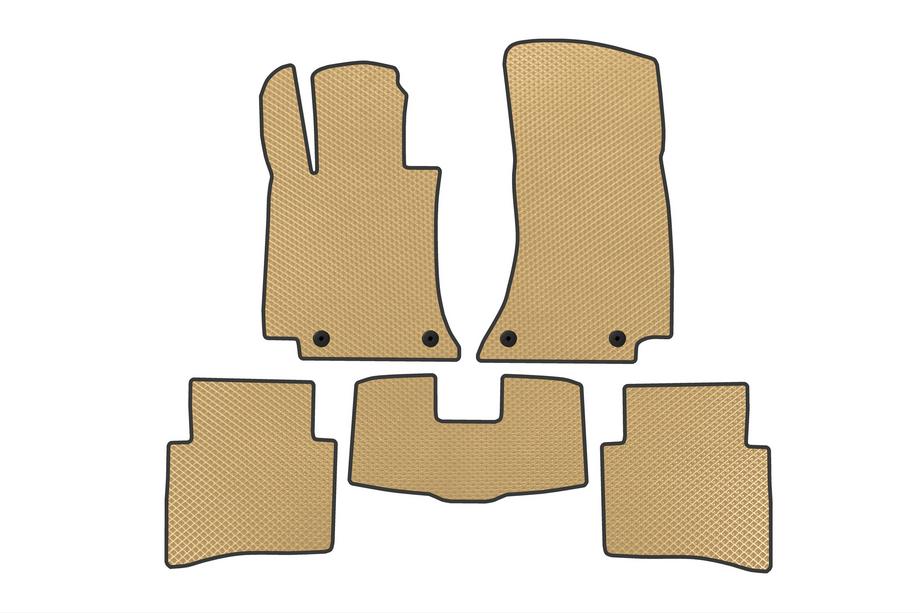 Mercedes E-class W214 2023– EVA bilmåtter (SD, Beige) Image
