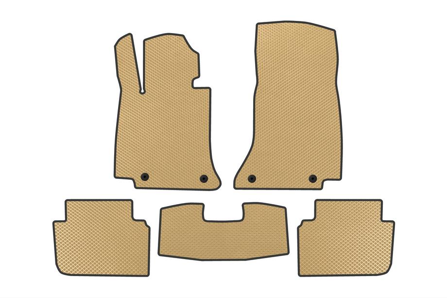 Mercedes CLE C236/A236 2024– EVA gulvmåtter (Beige) Image