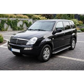 Maydos V1 sidetrin (2 stk., aluminium ↗ rustfrit stål) SsangYong Rexton I 2001–2017 foto 1