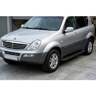 Sidetrin Bosphorus Black (2 stk., aluminium) SsangYong Rexton I 2001–2017 foto 1