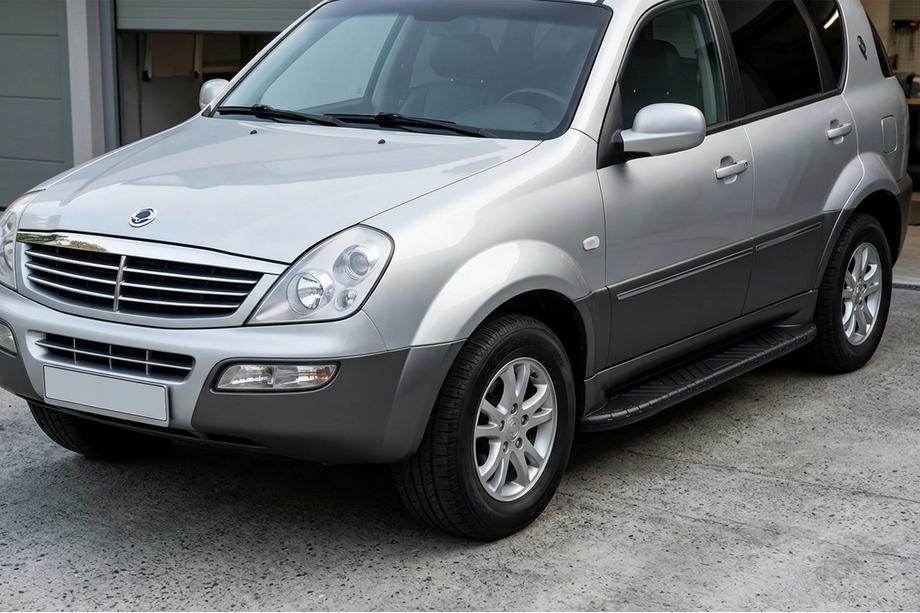 SsangYong Rexton I 2001–2017 Sidetrin Bosphorus Black (2 stk., aluminium) 2012-2017 Image