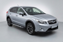 Subaru XV 2011–2017 Sunrise sidetrin (2 stk., aluminium) foto 1