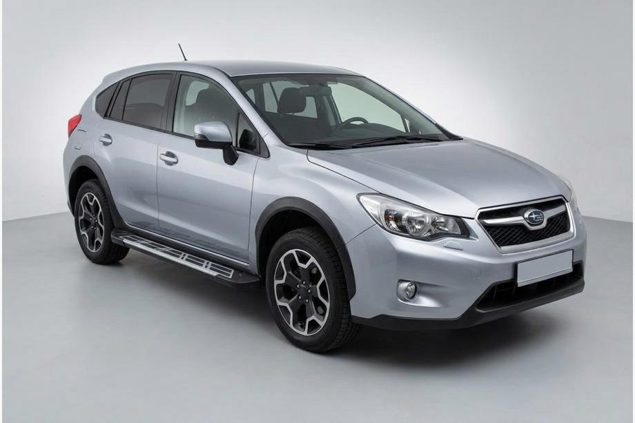 Subaru XV 2011–2017 Sunrise sidetrin (2 stk., aluminium) Image