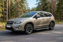 Subaru XV 2011–2017 RedLine V1 sidestrin (2 stk., aluminium) foto 1