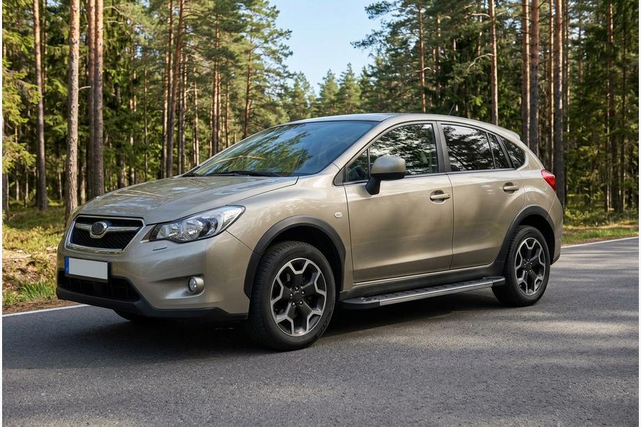 Subaru XV 2011–2017 RedLine V1 sidestrin (2 stk., aluminium) Image
