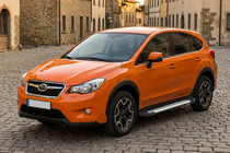 Subaru XV 2011–2017 Sidetrin Line (2 stk., aluminium) foto 1