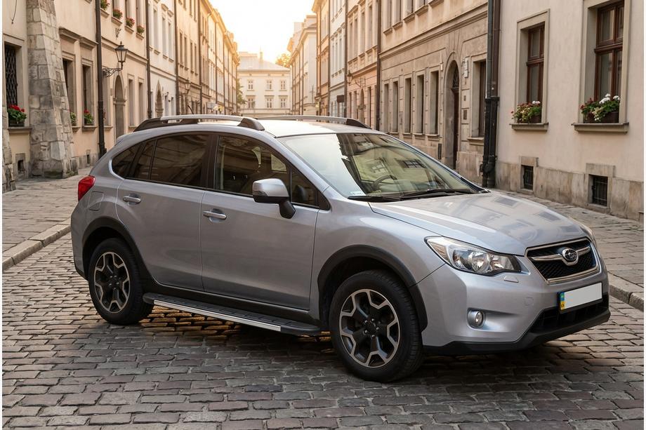 Subaru XV 2011–2017 Duru sidetrin (2 stk., aluminium) Image