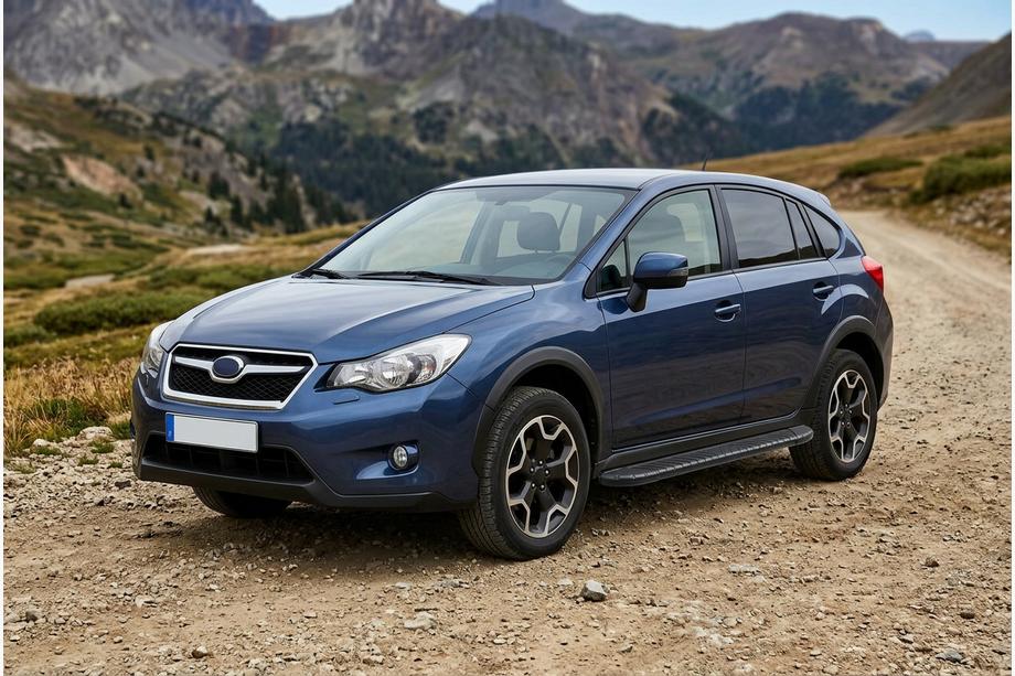 Subaru XV 2011–2017 Sidetrin Bosphorus Black (2 stk., aluminium) Image