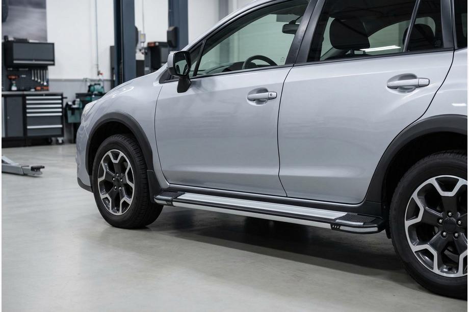 Subaru XV 2011–2017 Sidetrin Rainbow (2 stk., aluminium) Image