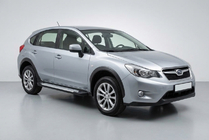 Subaru XV 2011–2017 Sidetrin Allmond Grey (2 stk., aluminium) foto 1