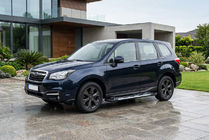 Subaru Forester 2013–2018 Sunrise sidetrin (2 stk., aluminium) foto 1