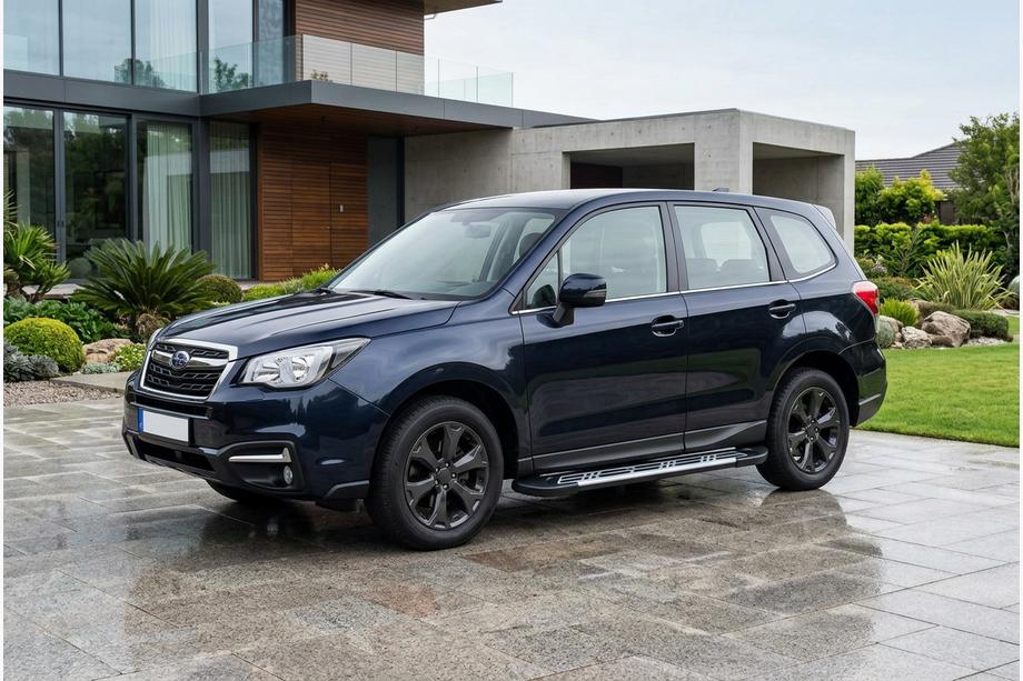 Subaru Forester 2013–2018 Sunrise sidetrin (2 stk., aluminium) Image