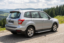 Subaru Forester 2013–2018 RedLine V1 sidestrin (2 stk., aluminium) foto 1