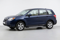 Subaru Forester 2013–2018 Sidetrin Line (2 stk., aluminium) foto 1