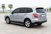 Subaru Forester 2013–2018 Maydos V1 sidetrin (2 stk., aluminium ↗ rustfrit stål) foto 1